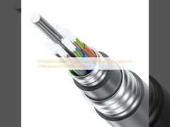 GYTA53/GYTA/GYTS zwarte glasvezelkabel voor buiten, voor ondergronds direct begraven kanaal