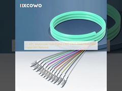 LC APC Multimode Fiber Pigtail OM2 OM3 OM4 Glasvezel Pigtail Wifi-netwerk