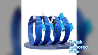 Gepantserd glasvezelpatchsnoer SC UPC E2000