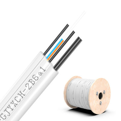 kopen Fibre count 1/2/4 Cores HXCOWO GJYXFCH GJYXCH FTTH Fiber Optic Drop Cable voor buiten online vervaardiging