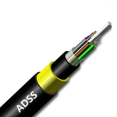 kopen Buitengewone dubbeljas ADSS-optische vezelkabel G.652D/G657A1/G657A2 online vervaardiging