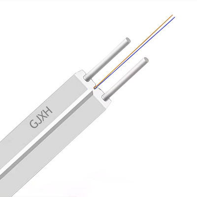 kopen HXCOWO GJXH FTTH Communication Drop Fiber Optic Cable White Black Custom Length online vervaardiging