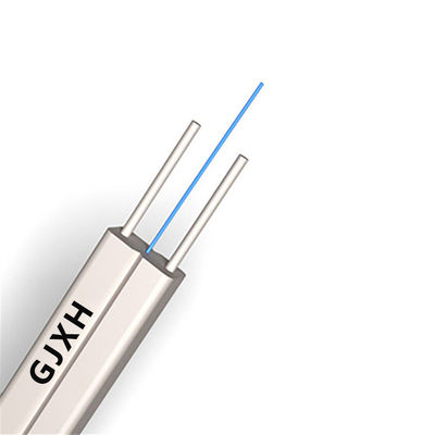 kopen HXCOWO GJXFH GJXH SM Drop Fiber-kabel met staaldraad of FRP FTTH-kabel online vervaardiging