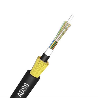 kopen ADSS 24 Core Fiber Optic Cable With High Tension Wire Double Jacket online vervaardiging