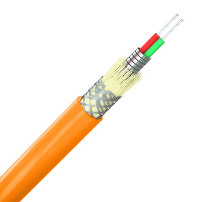 kopen Bundled Spiral Indoor Outdoor Armored Fiber Customized Tactical Multimode Fiber online vervaardiging