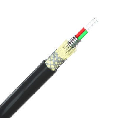 kopen Aangepaste kleur HXCOWO spiraalvormige stalen buis binnen buiten gepantserde glasvezelkabel online vervaardiging