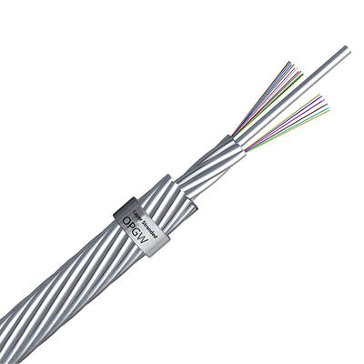 kopen 12 Core Aerial OPGW OPPC Armoured Fiber Optic Cable G652D G655 5km 3km 2km online vervaardiging