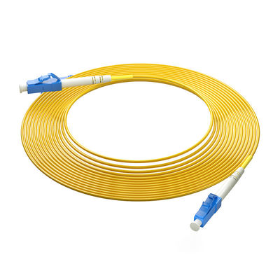 kopen Customized Lengths LC-LC APC/UPC Single Mode Simplex Armored Fiber Optic Cable Patch online vervaardiging