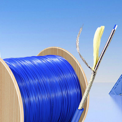 kopen G652D G657A1 G657A2 Spiral Steel Pipe Indoor Armored Optical Fiber Cable for Telecom online vervaardiging