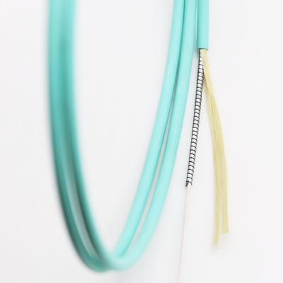 kopen Flexible Spiral Steel Tube Armored Anti Rat Bite Fiber Optic Cable with Custom Length online vervaardiging