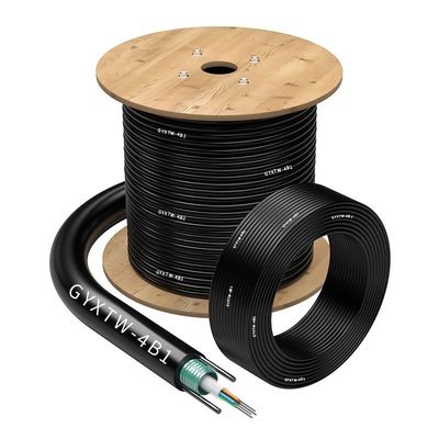 kopen Outdoor Drop Armoured Fiber Optical Cable HXCOWO FTTX Solution GYXTW 4 6 8 12 Cores online vervaardiging