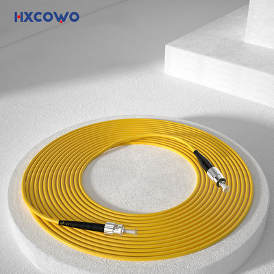 kopen HXCOWO Single Mode 9/125 OS2 FC To ST Simplex OFNR 2.0mm Armored Fiber Optic Cable Patch online vervaardiging
