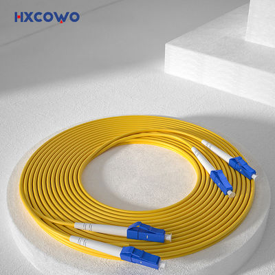 kopen HXCOWO 0.9mm/2mm/3mm Armored Fiber Optic Cable Patch Wavelength 850nm/1310nm/1550nm 2 online vervaardiging