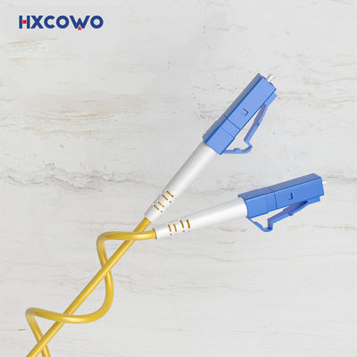 kopen SM/MM/OM3 G657A2 Armored Fiber Optic Patch Cord FTTH Indoor Simplex LC-LC online vervaardiging