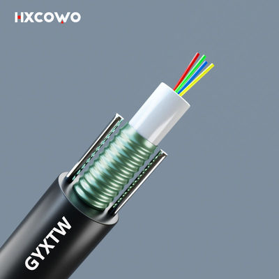 kopen GYXTW G657A Single Mode Armored Fiber Optic Cable For Telecom Communication online vervaardiging