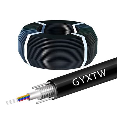 kopen Singlemode Outdoor Armored Fiber Optic Cable G652D Armored Fiber Cable online vervaardiging