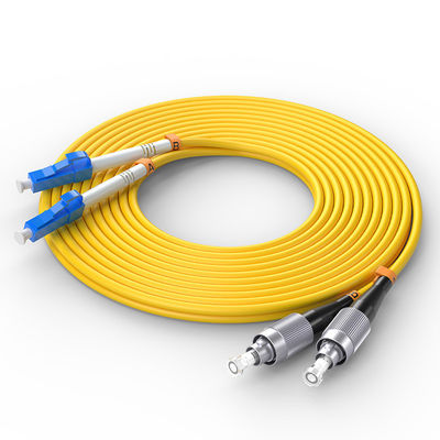 kopen FTTX HXCOWO LC FC Duplex OM3 OM4 Jumper 50/125um Multimode Fiber Optic Cable Patch online vervaardiging