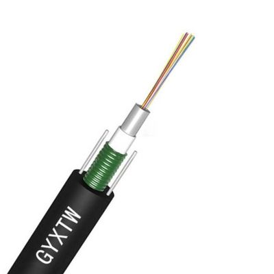 kopen Fiber Optic Cable GYXTW Armoured Single Mode Outdoor 2/4/6/8/12/16/24 Core G657A1 Per Meter online vervaardiging