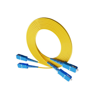 kopen HXCOWO SC UPC Multimode 3.0mm Duplex Fiber Optic Cable Patch in Ordinary Armored Types online vervaardiging