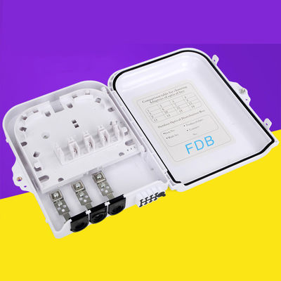 kopen PC/ABS 8 Core Optical Fiber Terminal Box Wall Mounted Outdoor Fiber Termination Box online vervaardiging