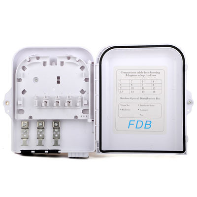kopen ABS 4Core 8Core 12Core 24Core 48Core Fiber Optic Splitter Terminal Box 12 Month online vervaardiging