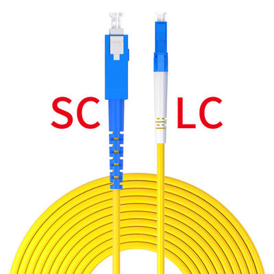 kopen Customized PVC/LSZH Fiber Optic Cable Patch with SC/FC/LC/ST Connector Type by HXCOWO online vervaardiging