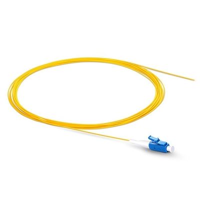 kopen Yellow Jacket LC UPC Pigtail 2.0mm 1m Length Fiber Optic Cable Pigtail online vervaardiging