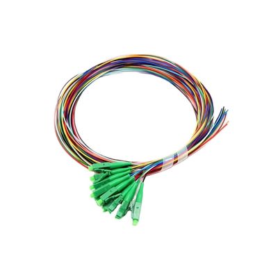 kopen Customized LC Fiber Pigtails 0.9mm 2mm 3mm Cable Diameter Patch Cord Pigtail online vervaardiging