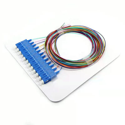 kopen SC/UPC SM LSZH 12 Fiber Optic Pigtail Waterproof Cable Single Mode Fiber Pigtails online vervaardiging