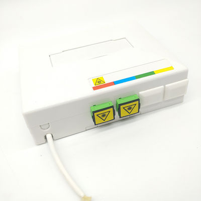 kopen 2 Ports Fiber Optic Terminal Box 10 FTTH Access Indoor Fiber Termination Box online vervaardiging