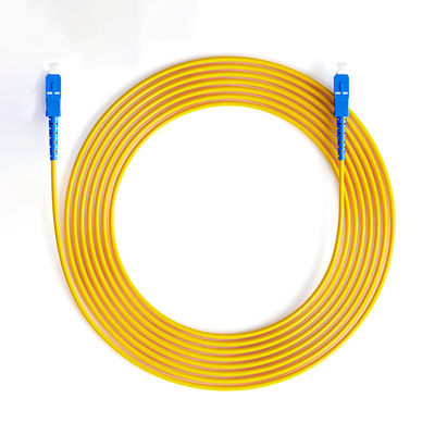 kopen Wiegand Network PVC Jacket SC/UPC Single Mode Simplex Armored Fiber Optic Cable Patch online vervaardiging