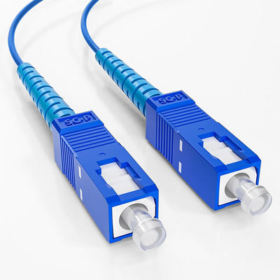 kopen Blue SC SM 2.0 MM 3.0 MM 1M 2M 5M 10M Armored Fiber Patch Cord For FTTN Network online vervaardiging