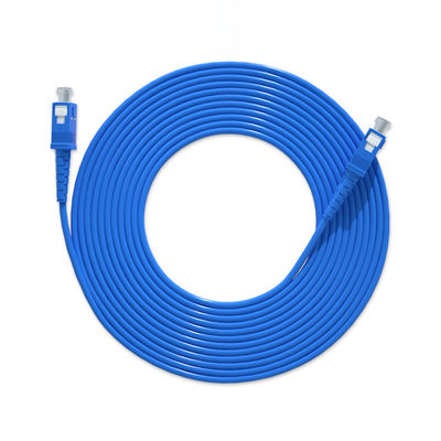 kopen HXCOWO Single Mode Simplex SC UPC Fiber Jumper Spiral Armored Fiber Optic Cable Patch online vervaardiging