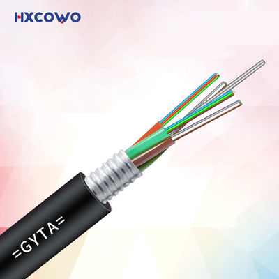 kopen Customized Color GYTA Armored Fiber Optic Cable for Stranded Loose Tube Communication online vervaardiging