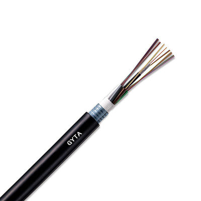 kopen 12/24/48 Cores Armored Fiber Optic Cable for Outdoor Telecom Comunication Aerial Steal online vervaardiging
