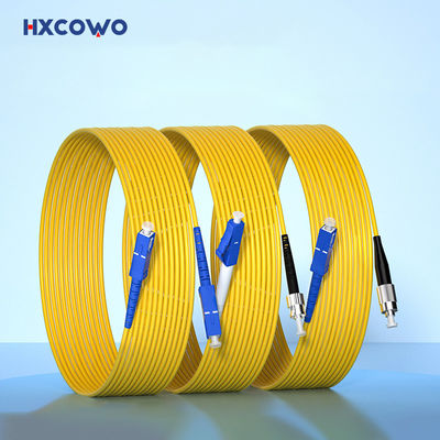 kopen SM MM 1M 2M 3M UPC APC 1 Core Fiber Optic Patch Cable For Wifi Network online vervaardiging