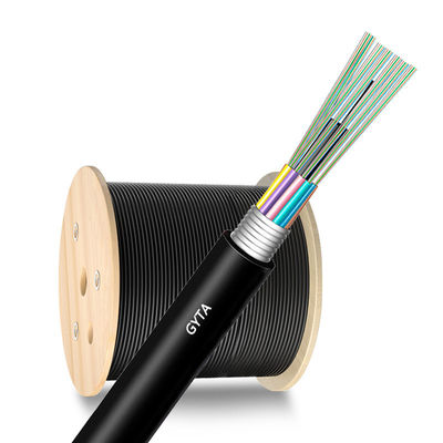 kopen Telecom Communication G652D Outdoor Optical Fiber Cable GYTA/GYTS 2-288 Cores online vervaardiging