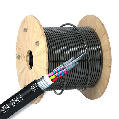 kopen Customized Outdoor Armored Fiber Optic Cable Single Mode PVC LSZH LSOH PE HDPE Jacket online vervaardiging