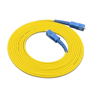 kopen Aangepaste lengte Vezel optische patchkabel Simplex SC SC UPC/APC G652D 9/125 SM Optische Vezel online vervaardiging