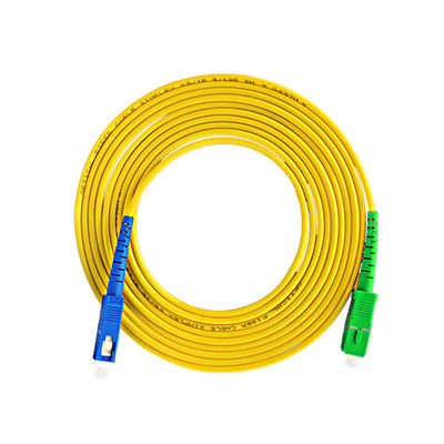 kopen 2.0mm 3.0mm Single Mode Fiber Patch Cord SC SC APC UPC Fiber Jumper online vervaardiging
