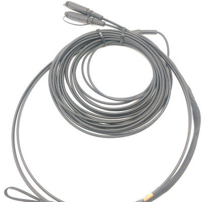kopen LC/UPC-LC/UPC SM 9/125 7.0mm Anti Rodent Outdoor FTTA Armored Optic Fiber Patch Cord 1m/2m/3m/100m online vervaardiging
