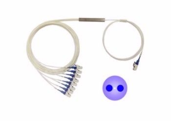 kopen Polarization Maintaining PLC Fiber Optic Splitter 1x16 Optical Splitter online vervaardiging