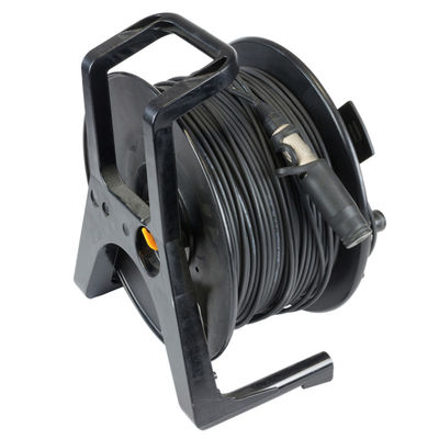 kopen Black Tactical Fiber Optic Cable Assembly CE ROHS ISO Military Tactical Cable online vervaardiging