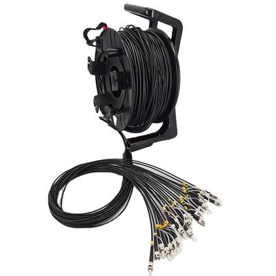 kopen FTTx Solutions Tactical Fiber Optic Cable Tactical Multimode Fiber With LSZH PVC TPU Jacket online vervaardiging