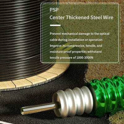 kopen Op Maat Gemaakte Gepantserde Buitenvezelkabel Numerieke Apertuur 0200±0015NA Biedt Bescherming Tegen Milieugevaren online vervaardiging